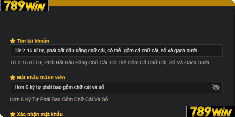 Đăng Ký 789win – Bắt Đầu Hành Trình Giải Trí Đỉnh Cao